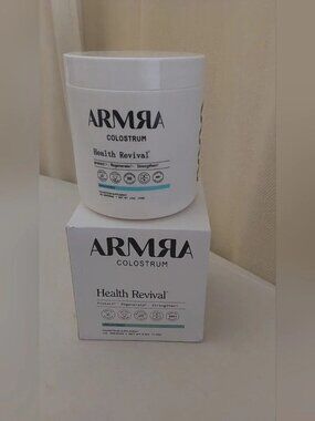 ARMRA Colostrum Health Revival Jar - Unflavored Supplement, 4.3oz New in box